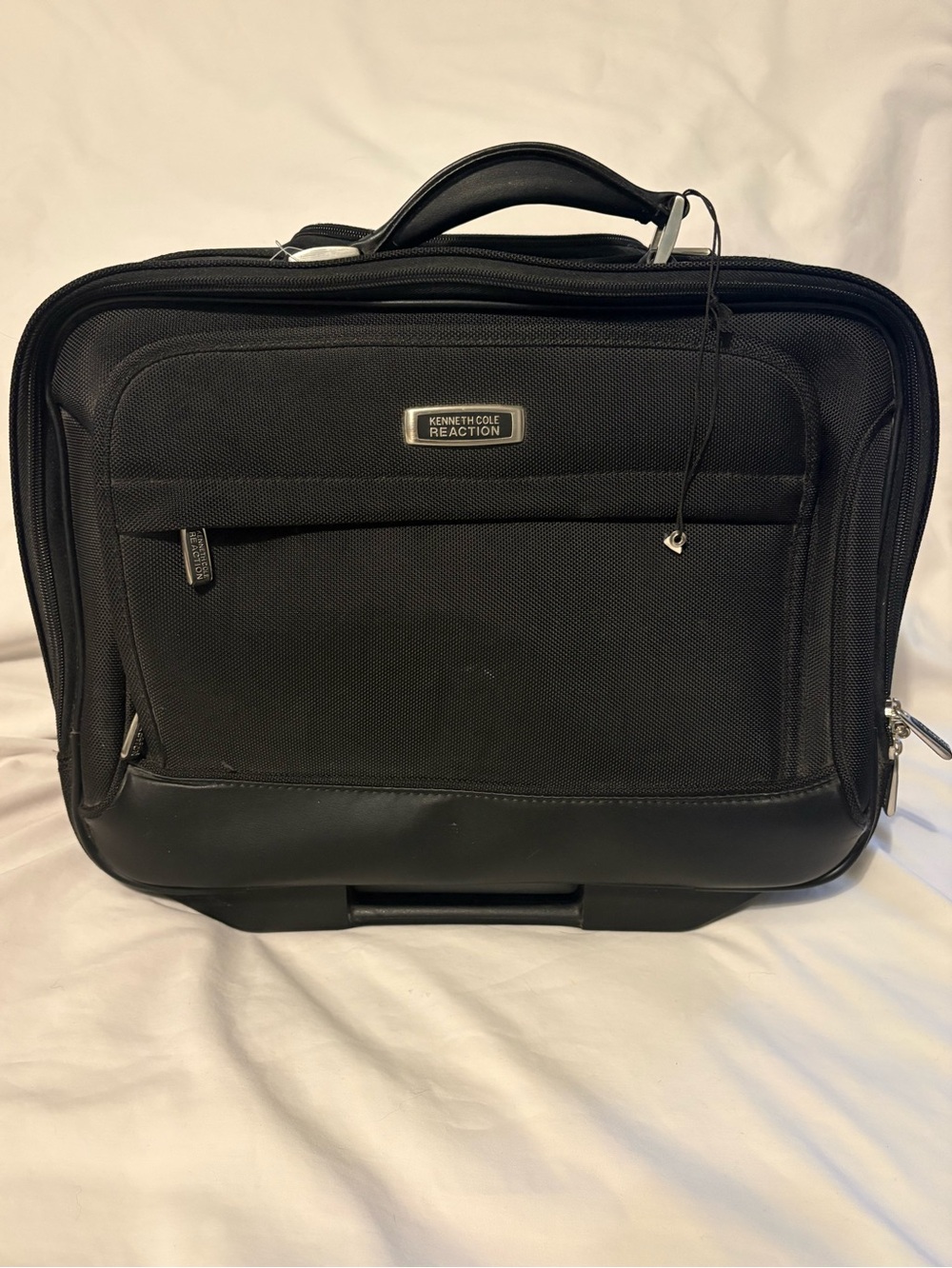 NEW Kenneth Cole Reaction Rolling Laptop Briefcase Business Travel Bag